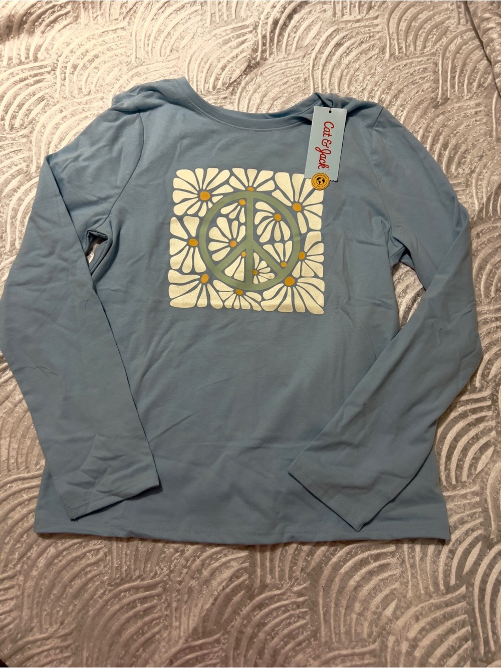 BNWT Cat & Jack mix & match outfit, Graphic Tee & pair stretchy pant.